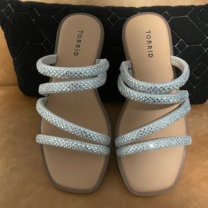 💎💎 Torrid Strapped Sandal Size 8.5 WW 💎💎